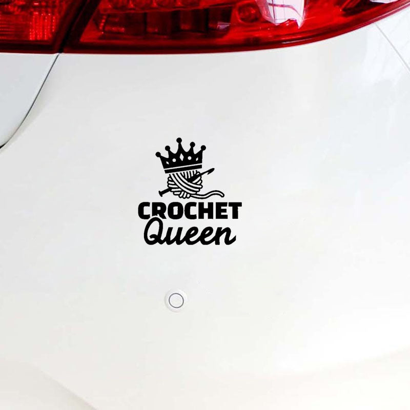Crown Car Stickers Foreign Trade Car Window Glass Bumper Stickers