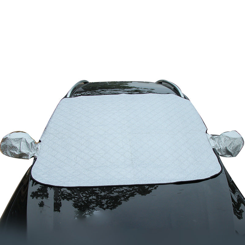 Car front windshield light-proof mat