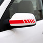 Rearview mirror car sticker