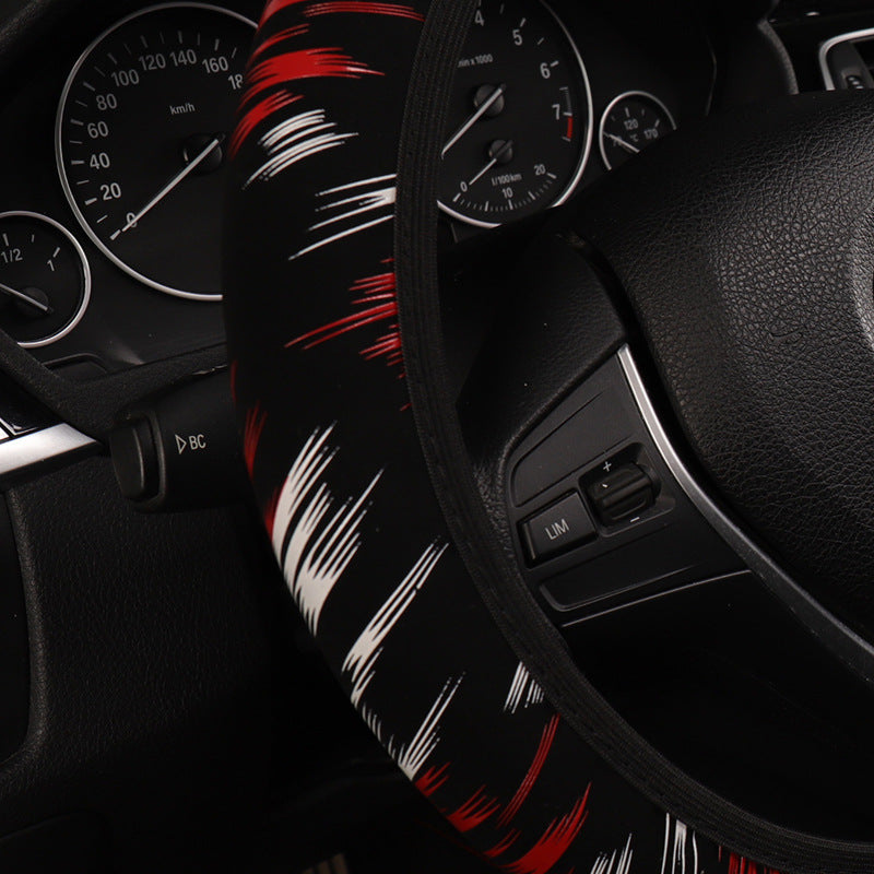 Car Steering Wheel Cover Without Inner Ring Elastic Band