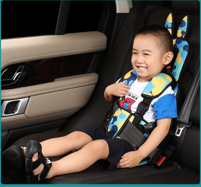 Child Safety Seat Car Convenient Dining Chair Removable And Washable Baby Safety Seat